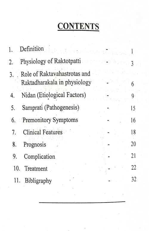 Concept of Rakta Pitta